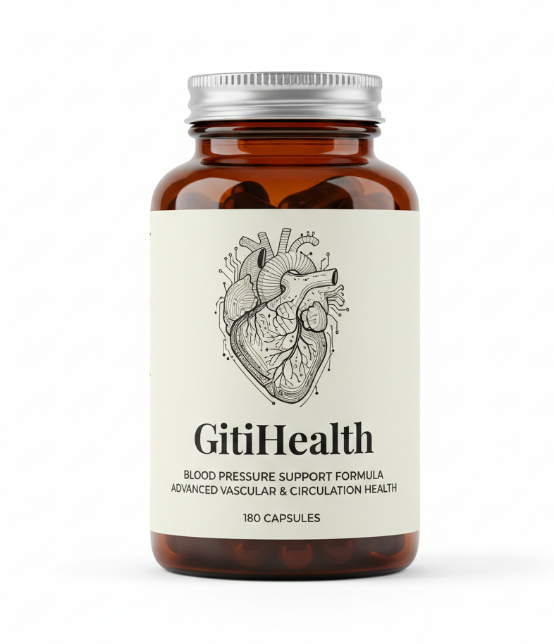 GitiHealth - Supliment pentru tensiune arterială 180 capsule